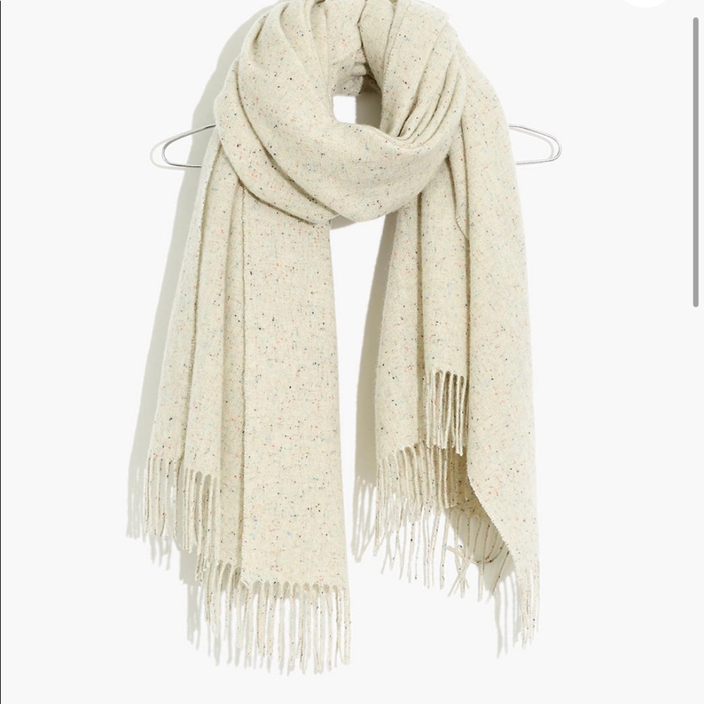 Madewell Rainbow Flecked Wool Scarf